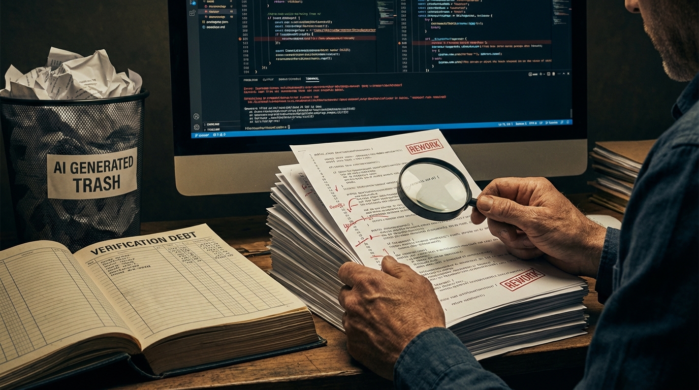 IA code : le vrai coût se paye en révision